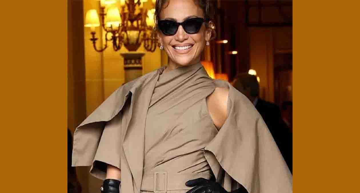 استایل جنیفر در فشن شو برند Dior
