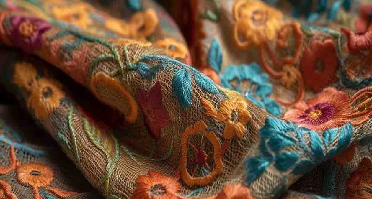 معرفی بهترین پارچه برای گلدوزی