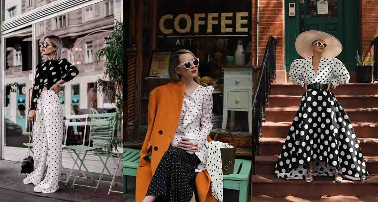 لباس های خال دار