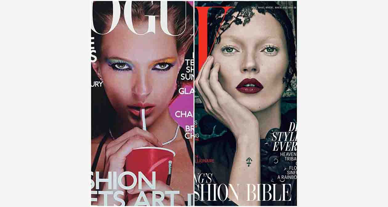 کیت ماس و کاور مجله Vouge