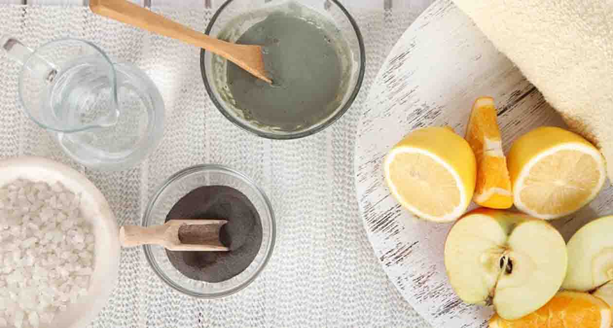 مواد اولیه برای درست کردن ماسک صورت خانگی