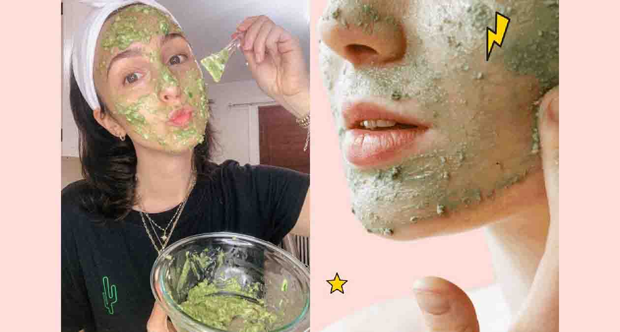 نحوه اعمال یکی از انواع ماسک صورت خانگی