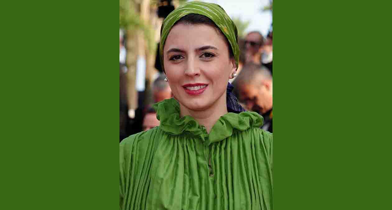 لباس سبز رنگ لیلا حاتمی در جشنواره کن ۲۰۱۲