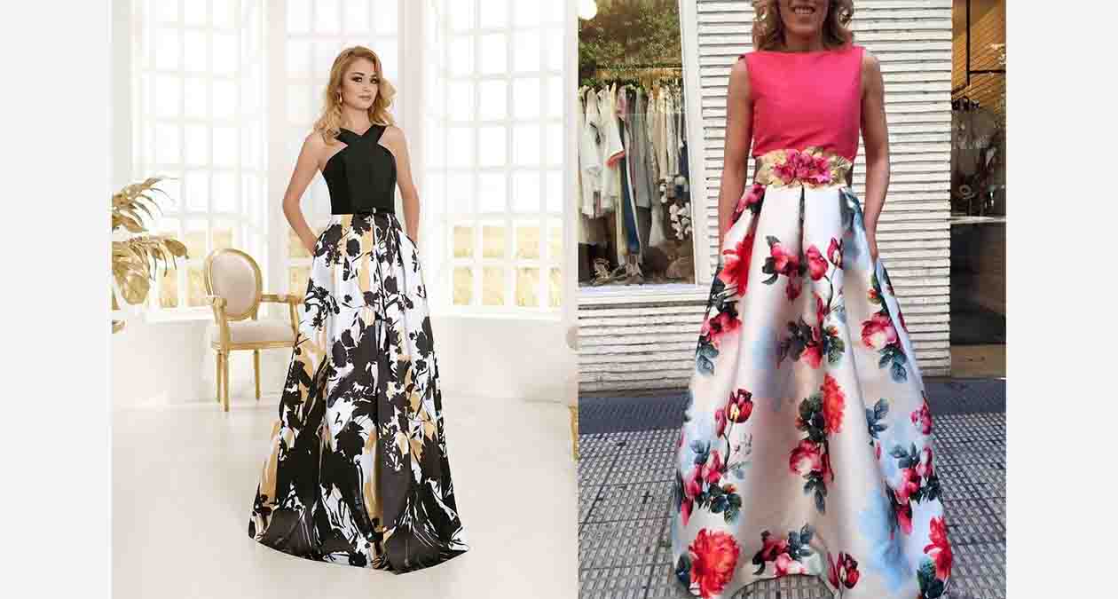 لباسهای گلدار را با چه رنگی ست کنیم؟
