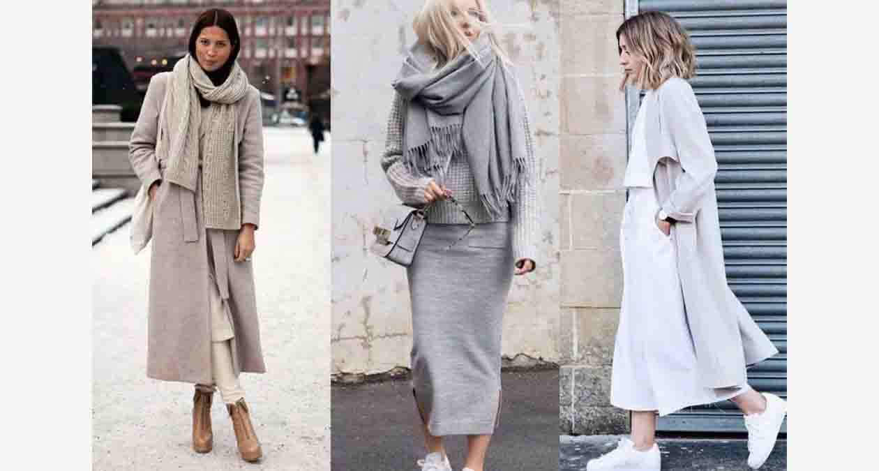 استایل مونوکروم با رنگ های خنثی