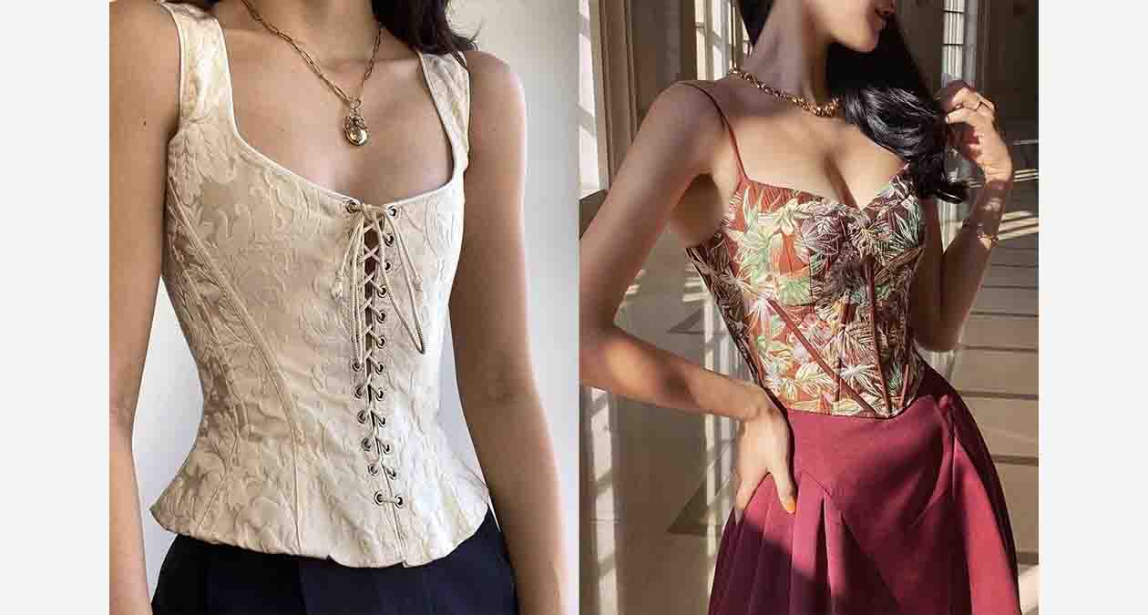 نمونههای لباس مجلسی با پارچۀ ژاکارد
