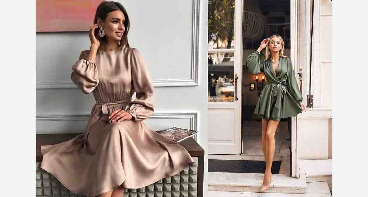 پیراهنهای ساتن