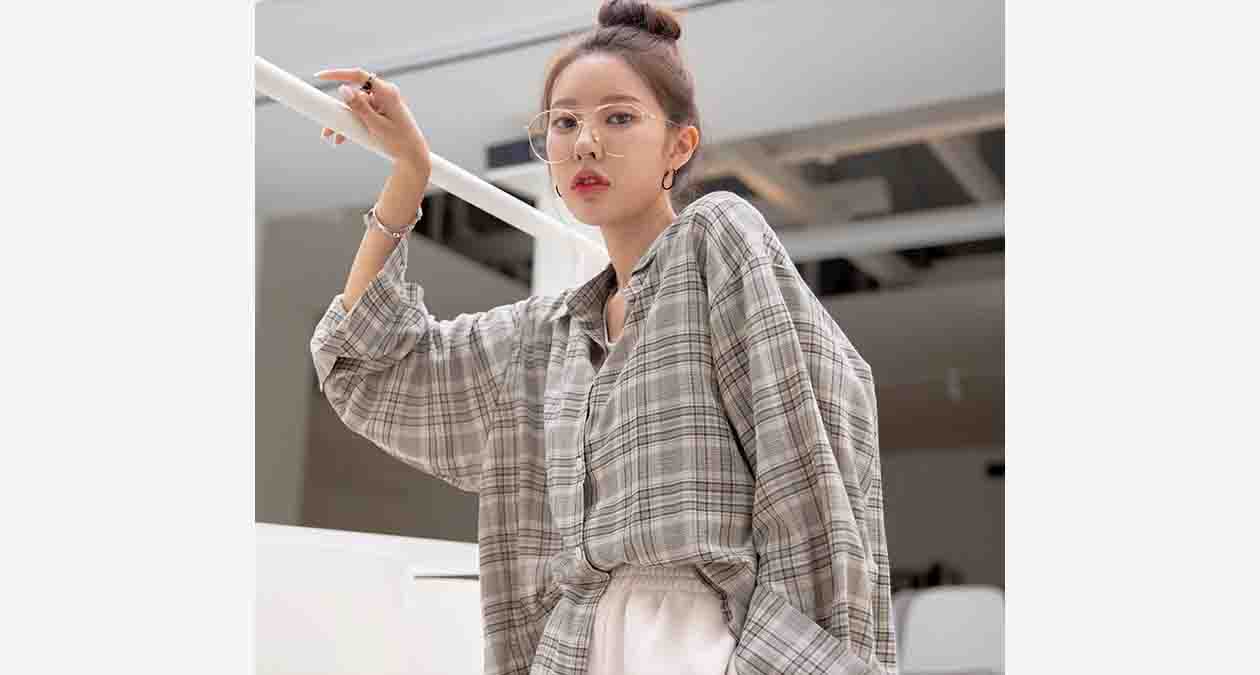 نمونهی استایل کرهای با پیراهن اوورسایز