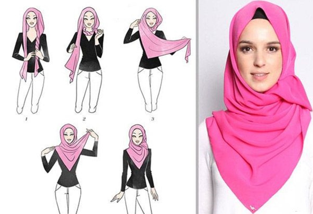 آمورش تصویری بستن شال لبنانی