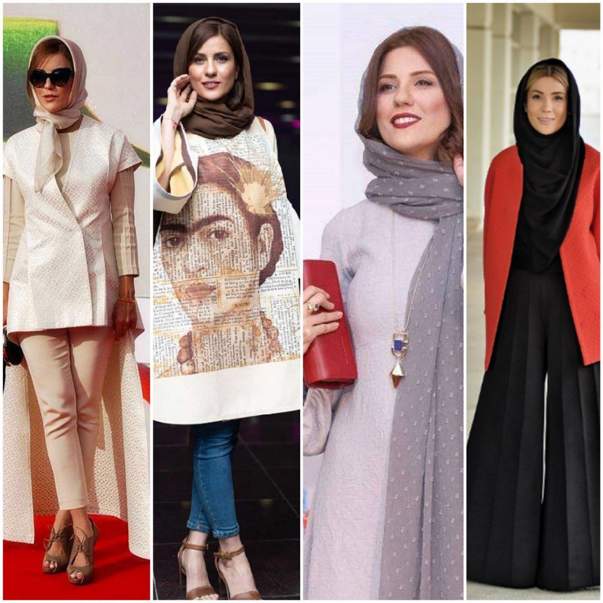 استایل‌های مختلف سارا بهرامی