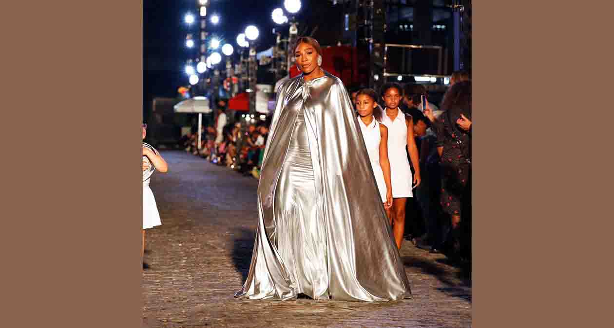 سرنا ویلیامز، تنیسور مشهور آمریکایی در vogue world