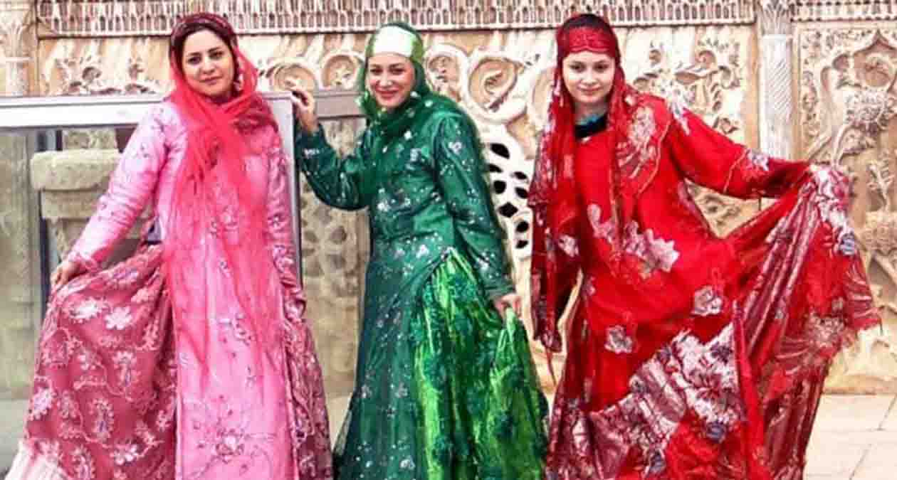 پوشاک محلی زنانه کهگیلویه و بویر احمد