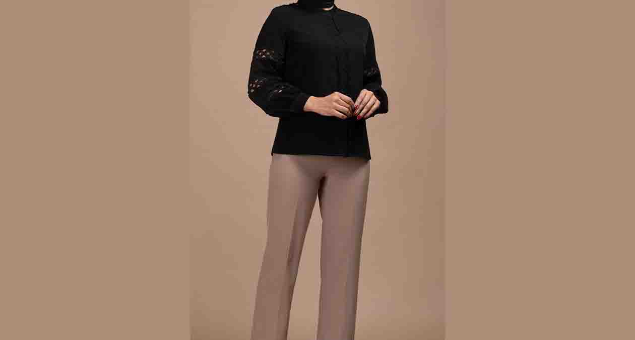 شومیز مشکی؛ کلید طلایی استایل های شیک